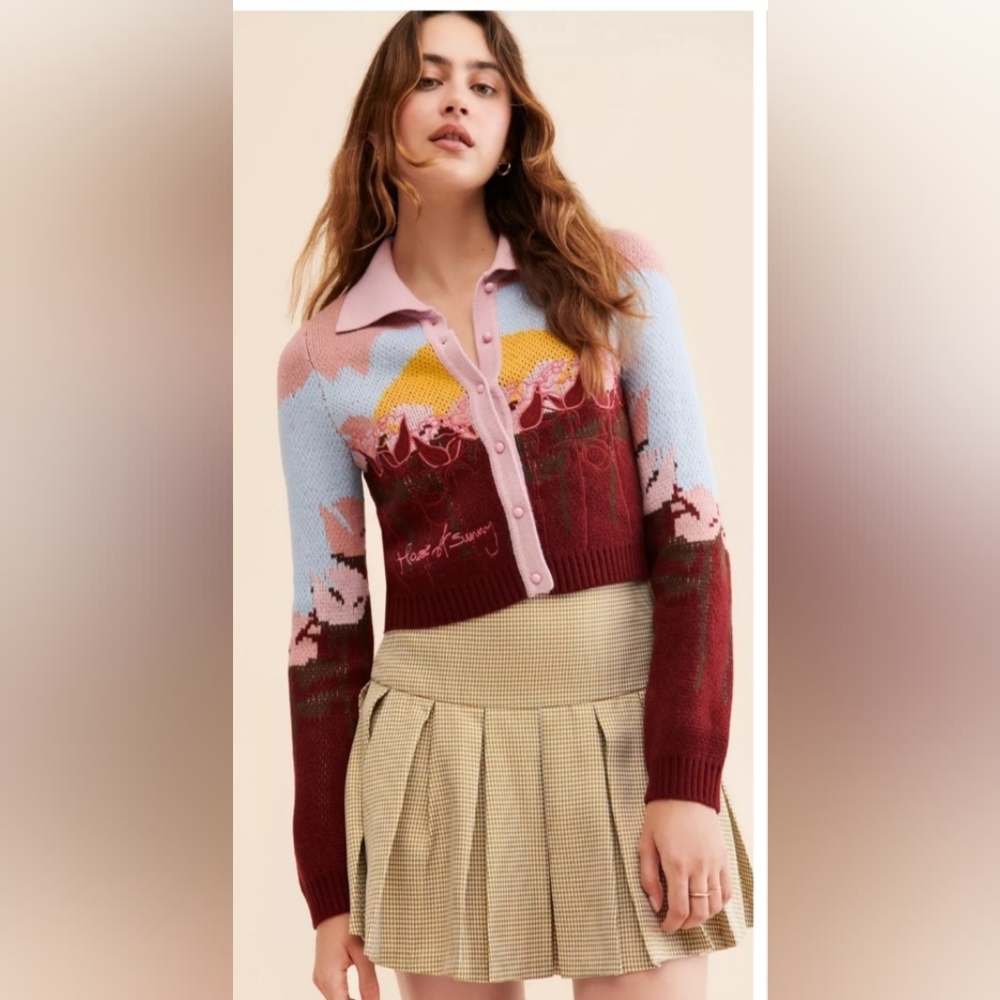 House of Sunny Garden of Eden Tripper Cardigan ■ Size 6 - Picture 2 of 13